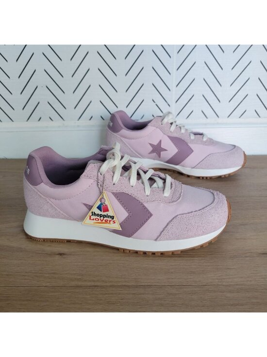 ❤️Converse Omega Trainer Ox Pink Purple Men Shoes Sz 7 Suede Sneakers A16172C❤️